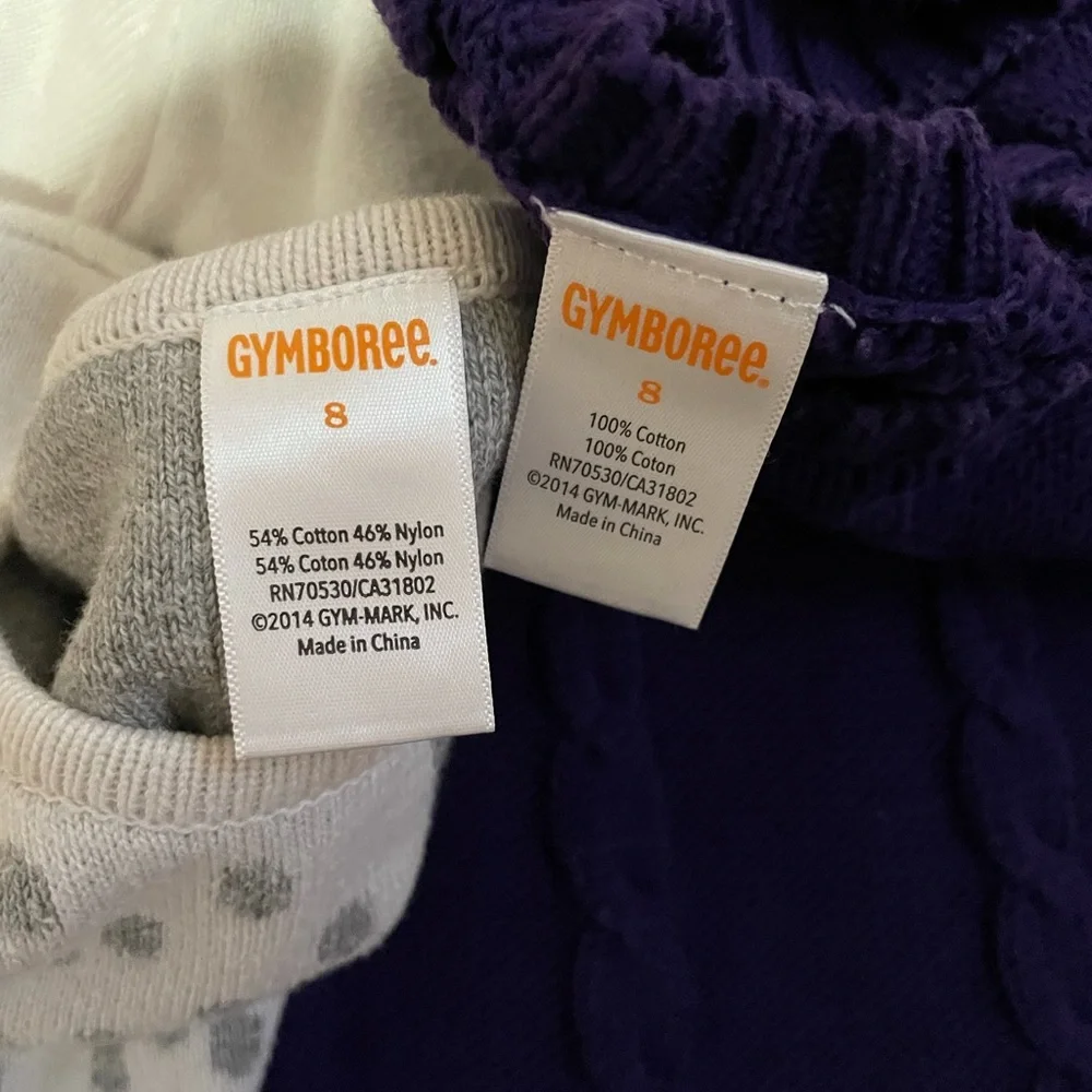 Bundle of 2 Gymboree Short-Sleeve Sweater Dresses